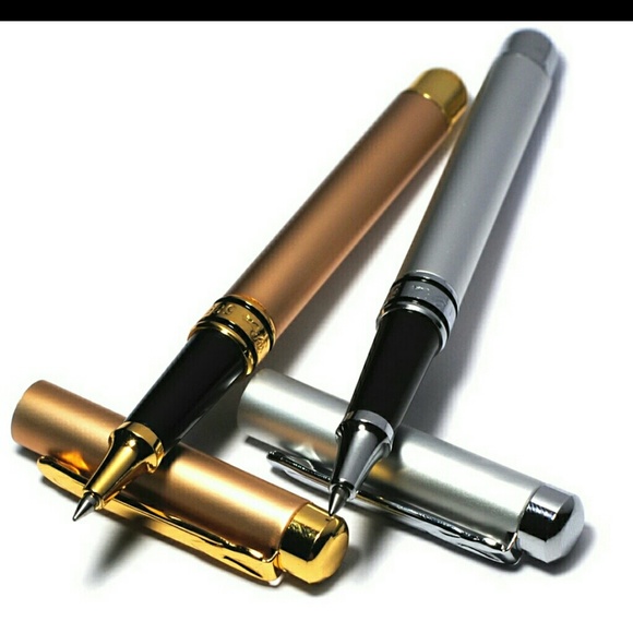 EXECUTIVE HIGH END LUXURY ROLLERBALL PEN GOLD - Picture 5 of 6